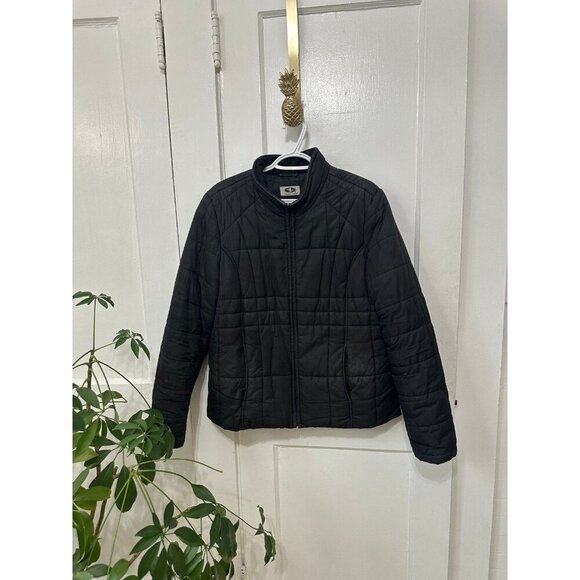 Athletic Works women’s size large black puffer jacket - Picture 1 of 10